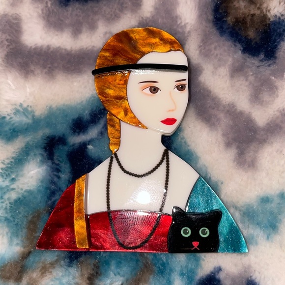 Anne Boleyn Fashion Pin - Picture 1 of 2